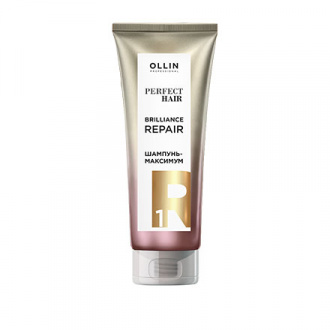 OLLIN, Шампунь-максимум Perfect Hair Brilliance Repair, 250 мл