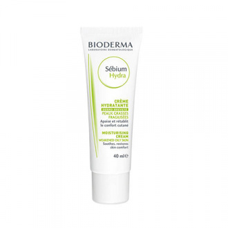 Bioderma, Крем для лица Sebium Hydra, 40 мл