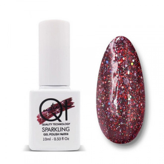 Гель-лак QT Sparkling №006