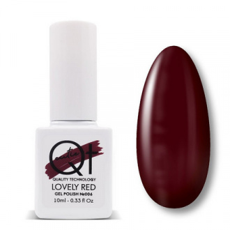 Гель-лак QT Lovely Red №006