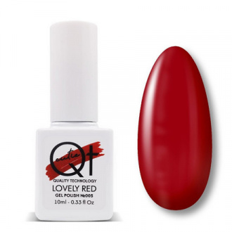 Гель-лак QT Lovely Red №005