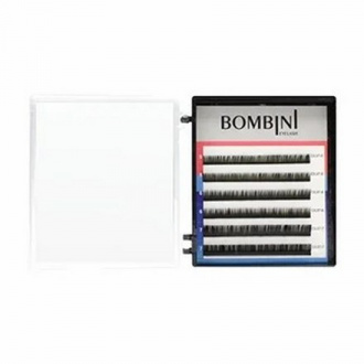 Bombini, Ресницы на ленте 0,12/9-11 мм, D-изгиб