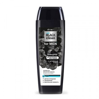 Витэкс, Гель-душ Black Clean, 400 мл