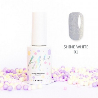 Гель-лак HIT Gel Shine White №01