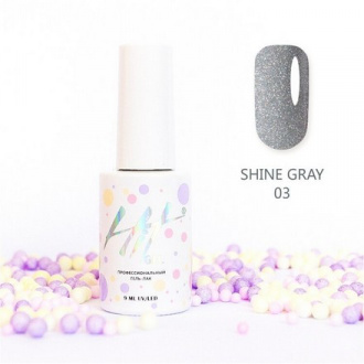 Гель-лак HIT Gel Shine Gray №03