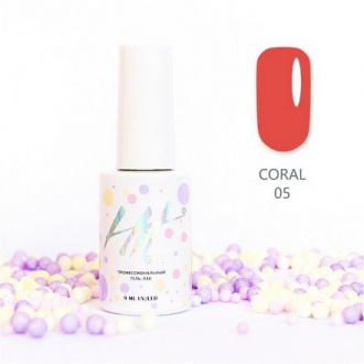 Гель-лак HIT Gel Coral №05