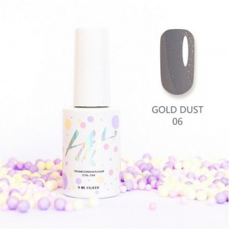 Гель-лак HIT Gel Gold Dust №06