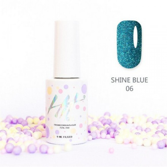 Гель-лак HIT Gel Shine Blue №06