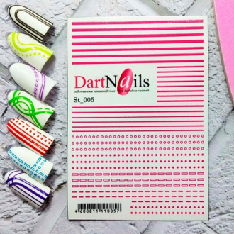 DartNails, Гибкие полоски №005