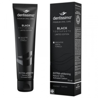 Dentissimo, Зубная паста Black, 75 мл