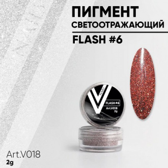 Vogue Nails, Светоотражающий пигмент Flash №6