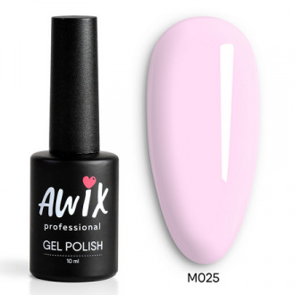 AWIX Professional, Гель-лак Milky №025