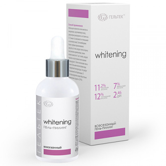 Гельтек, Гель-пилинг для лица Whitening, 50 мл