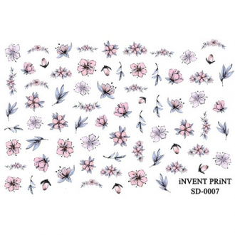 iNVENT PRiNT, Слайдер-дизайн «Цветы. Веточки. Листья» №07