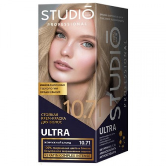 Studio, Краска для седых волос Ultra 10.71