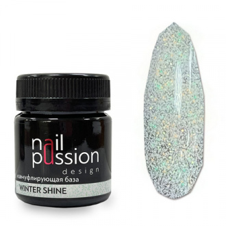 Nail Passion, База Winter Shine, 50 мл