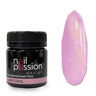 Nail Passion, База Candy Opal, 50 мл