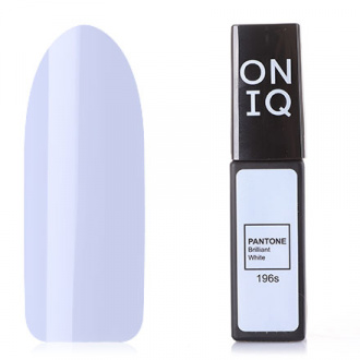 Гель-лак ONIQ Pantone №196s, Brilliant White