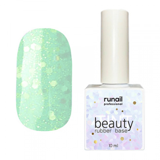 ruNail, Каучуковая база beautyTINT Glitter Mix №6772