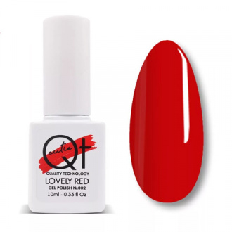 Гель-лак QT Lovely Red №2