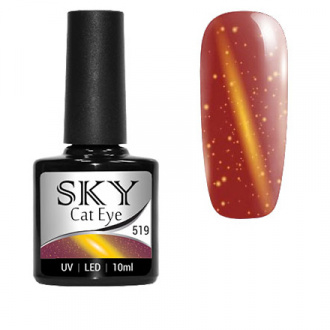 Гель-лак SKY Cat Eye №519