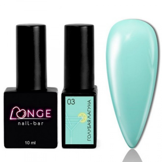 Гель-лак LONGE nail-bar «Голубая лагуна» №03