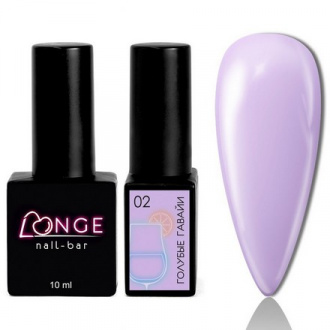 Гель-лак LONGE nail-bar «Голубые Гавайи» №02