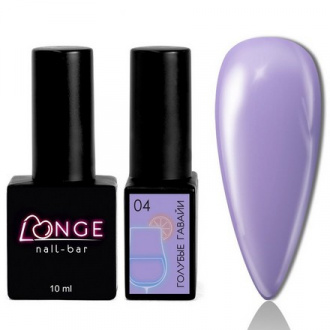 Гель-лак LONGE nail-bar «Голубые Гавайи» №04