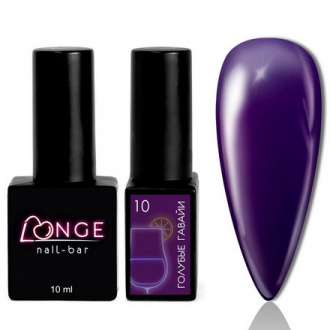 Гель-лак LONGE nail-bar «Голубые Гавайи» №10