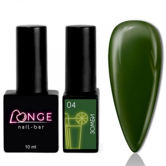 Гель-лак LONGE nail-bar «Зомби» №04