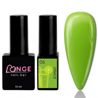 Гель-лак LONGE nail-bar «Зомби» №06