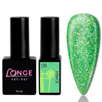 Гель-лак LONGE nail-bar «Зомби» №08