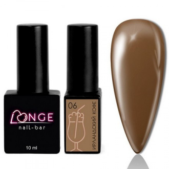 Гель-лак LONGE nail-bar «Ирландский кофе» №06