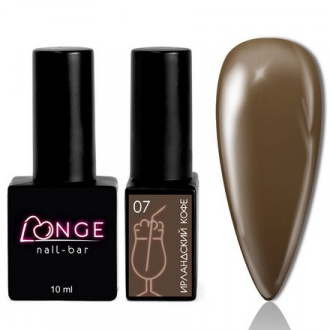 Гель-лак LONGE nail-bar «Ирландский кофе» №07