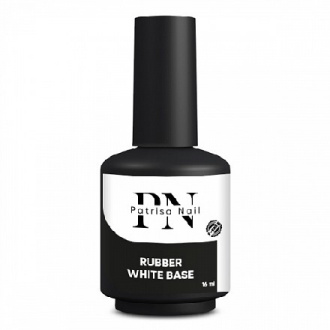 Patrisa Nail, Каучуковая база White, 16 мл