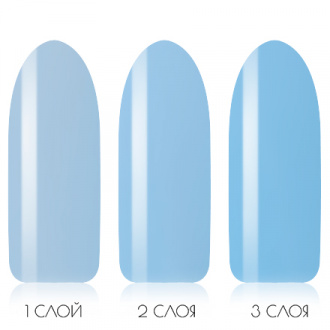 Patrisa Nail, База для гель-лака Rubber Color, Blue