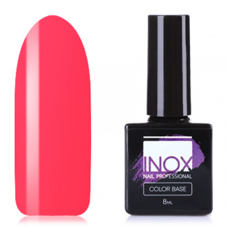 INOX nail professional, База В-13, Барби неон, 8 мл