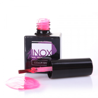 INOX nail professional, База В-13, Барби неон, 8 мл