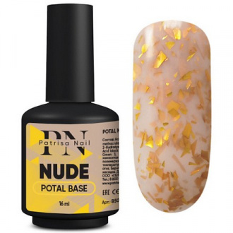 Patrisa Nail, Каучуковая база Potal Nude, 16 мл