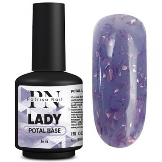 Patrisa Nail, Каучуковая база Potal Lady, 16 мл