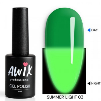 AWIX Professional, Гель-лак Summer Light №03