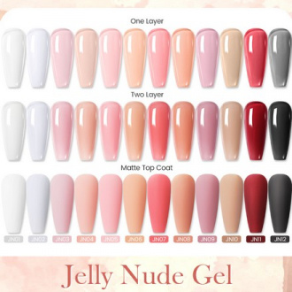 Гель-лак Born Pretty Jelly Nude №01