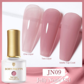 Гель-лак Born Pretty Jelly Nude №09