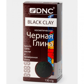 DNC, Глина косметическая, черная, 130 г