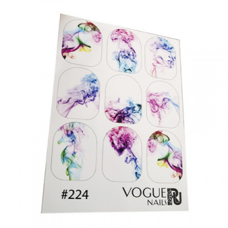 Набор, Vogue Nails, Слайдер-дизайн №224, 2 шт.