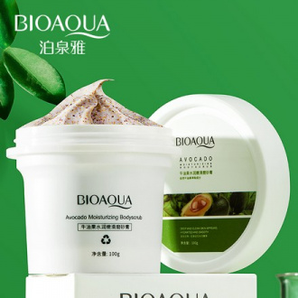 Bioaqua, Скраб для тела Avocado Moisturizing, 100 г