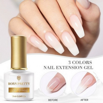 Born Pretty, База Quick Building Gel-Milky, 7 мл