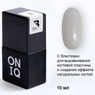 ONIQ, База Cream Shimmer, 10 мл