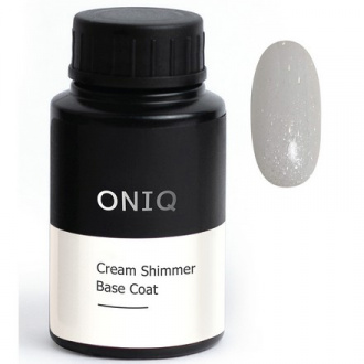 ONIQ, База Cream Shimmer, 30 мл