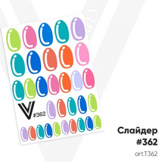 Vogue Nails, Слайдер-дизайн №362